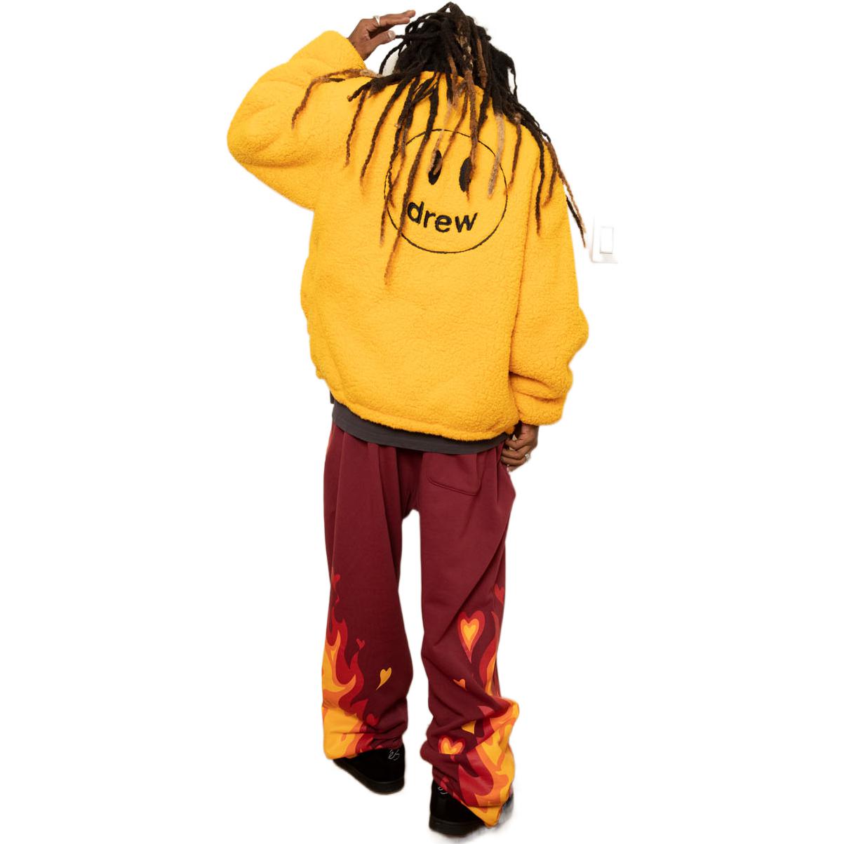 Drew House Reversible Zip Up Jacket 'Black Yellow' DR-SS22-277