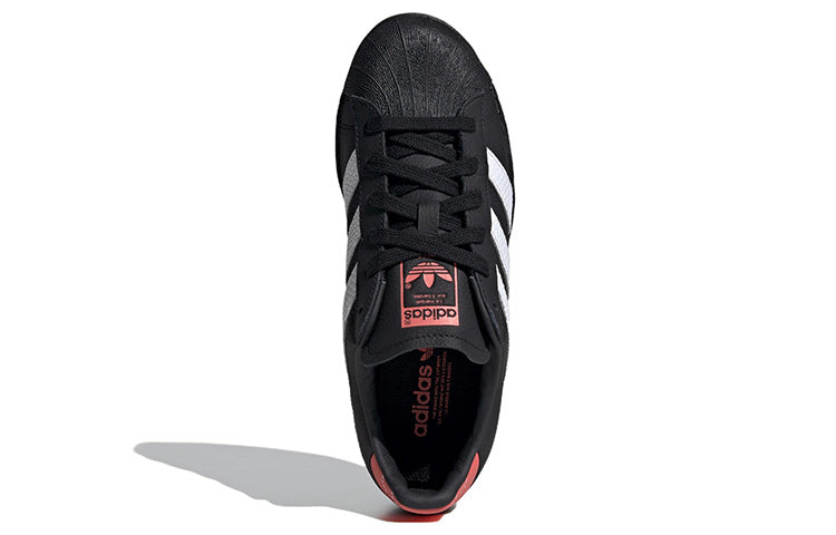 (WMNS) adidas Superstar 82 'Black White Scarlet' IE3056