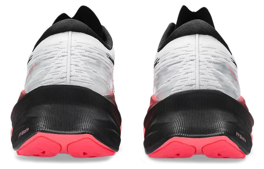 (WMNS) ASICS Novablast 3 'White Black Electric Red' 1012B288-104
