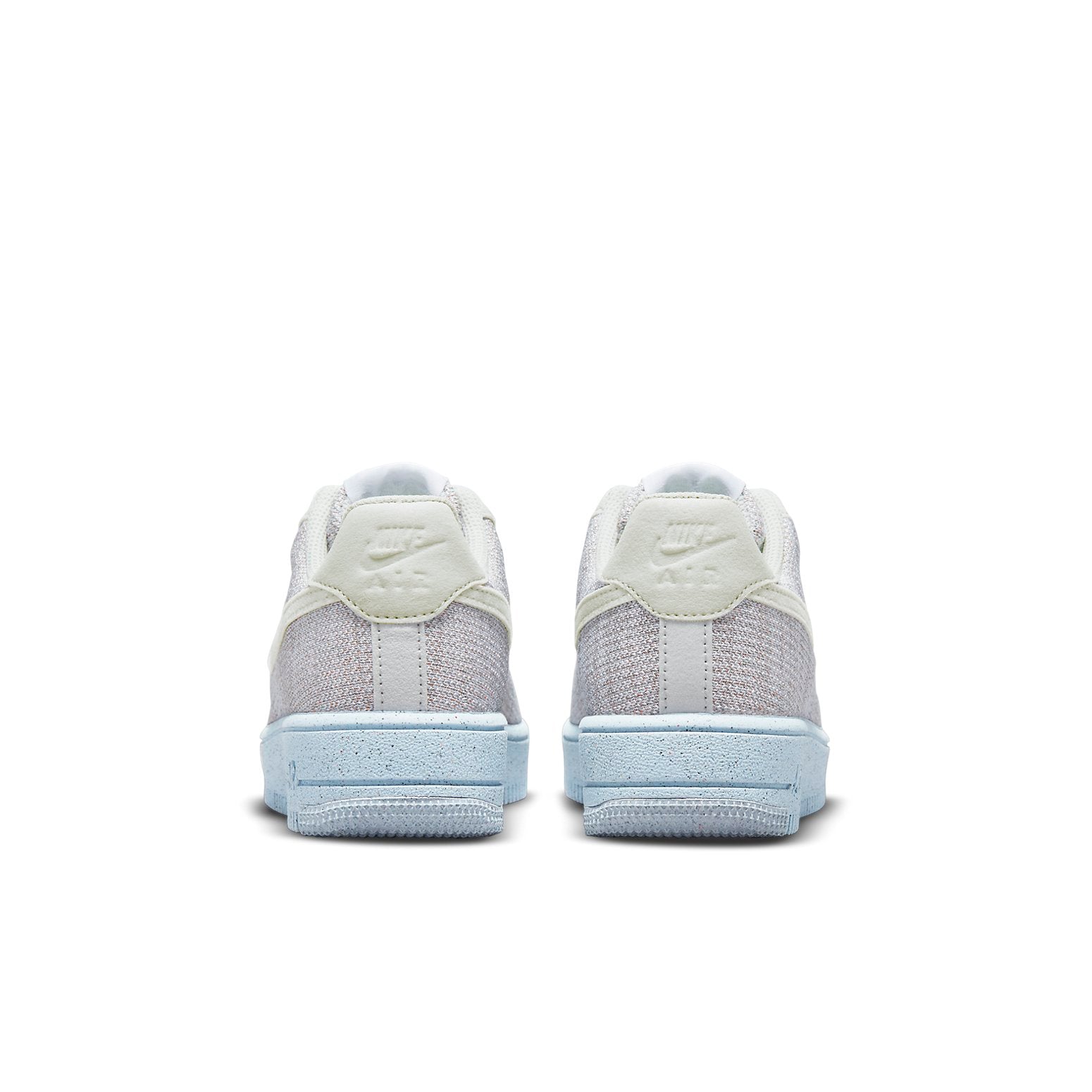 (GS) Nike Air Force 1 Crater Flyknit 'White Chambray Blue' DH3375-101