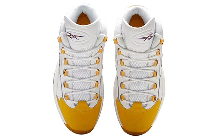 Reebok Question Mid Yellow Toe White/Yellow FX4278(S-BOX)
