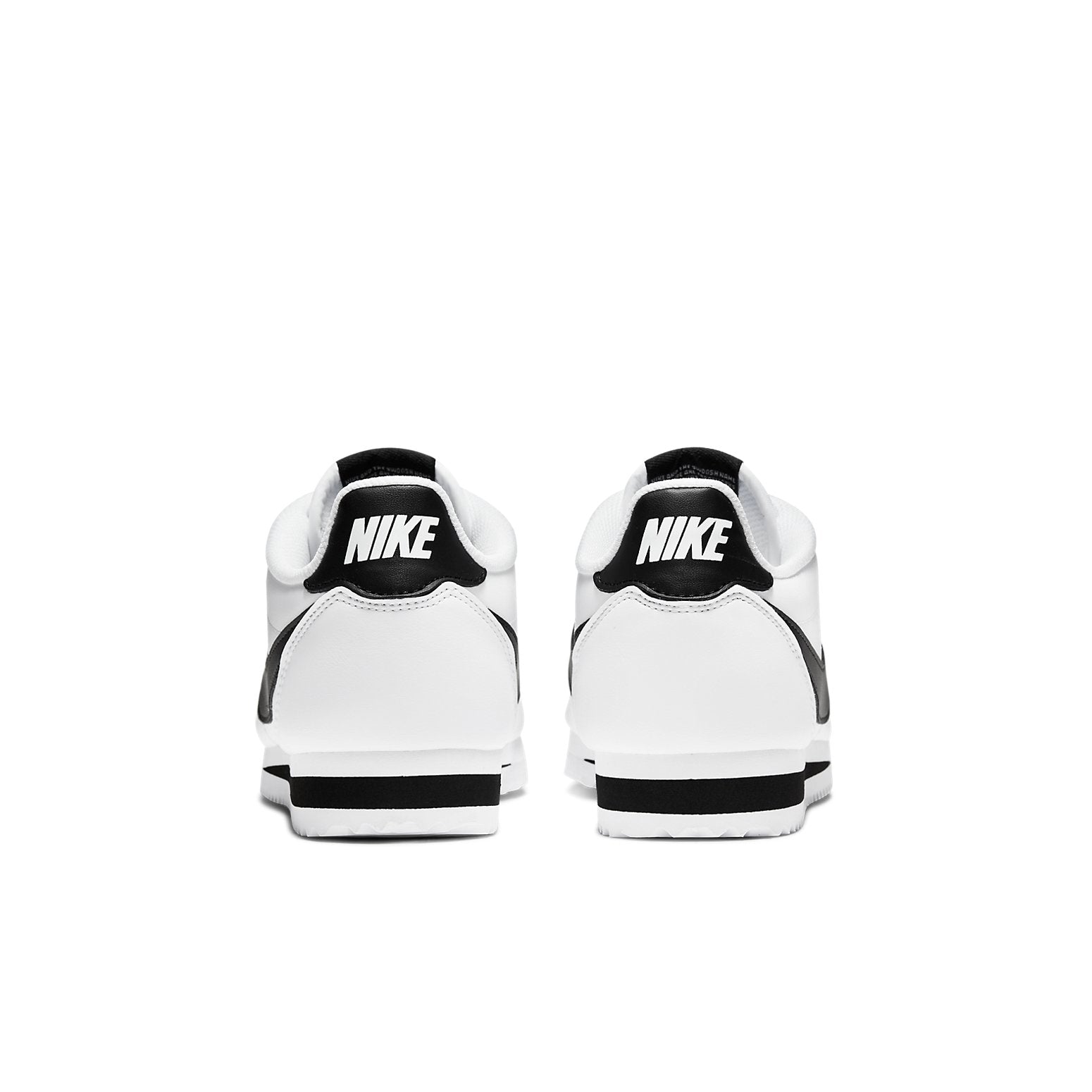 (WMNS) Nike Classic Cortez Leather 'White Black' 807471-101