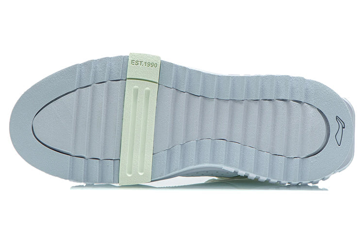 (WMNS) Li-Ning NO.258 Mid 'White Light Green' AGCR312-4