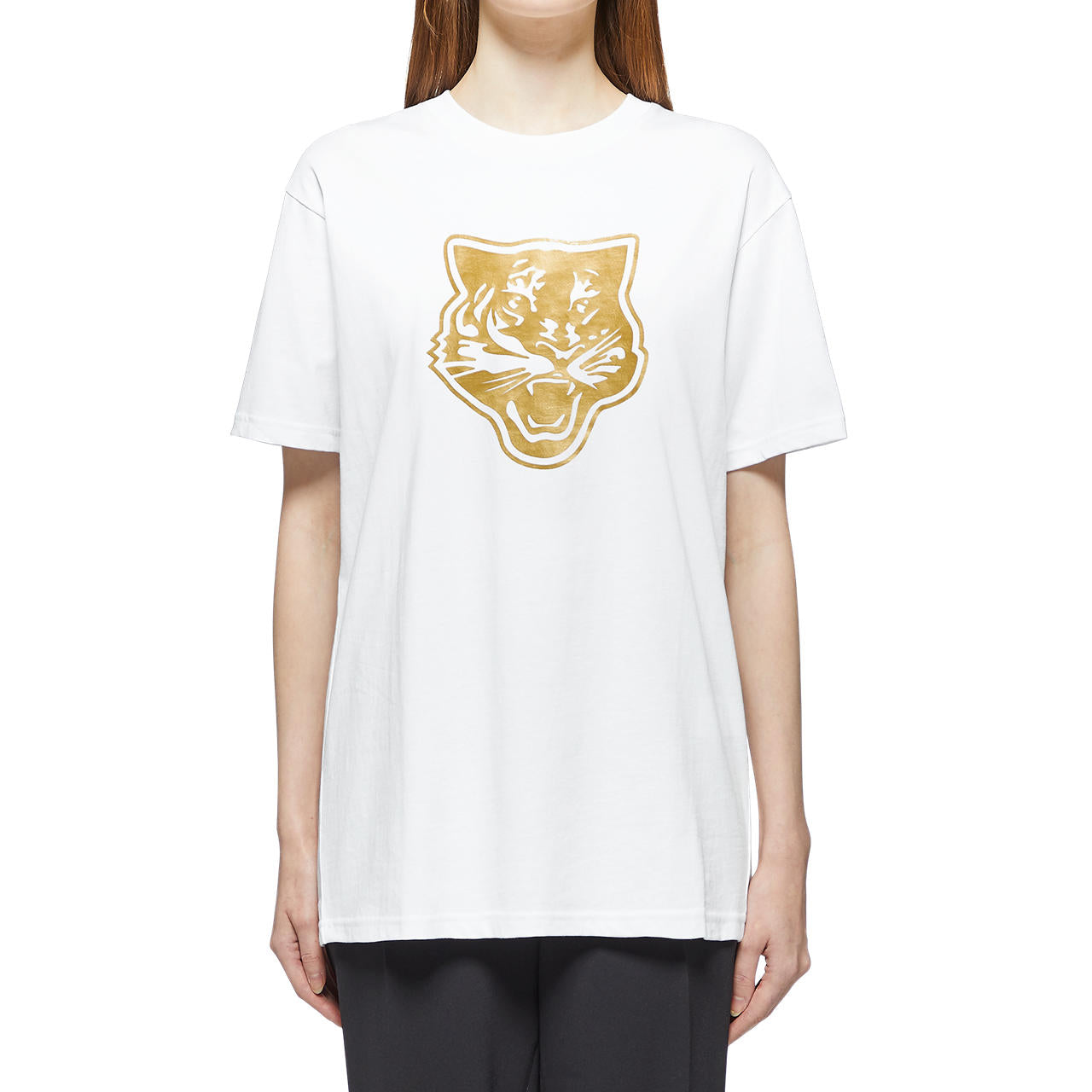 Onitsuka Tiger Logo Graphic Tee 'White Gold' 2183A950-102