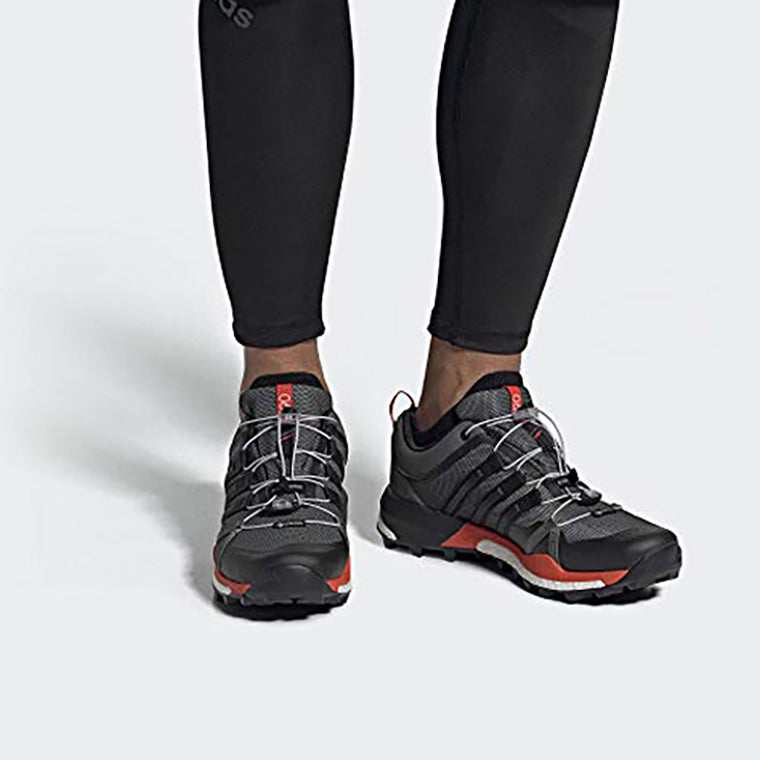 adidas Terrex Skychaser Gtx Marathon Running Shoes 'Grey Three Core Black Active Orange' F35742