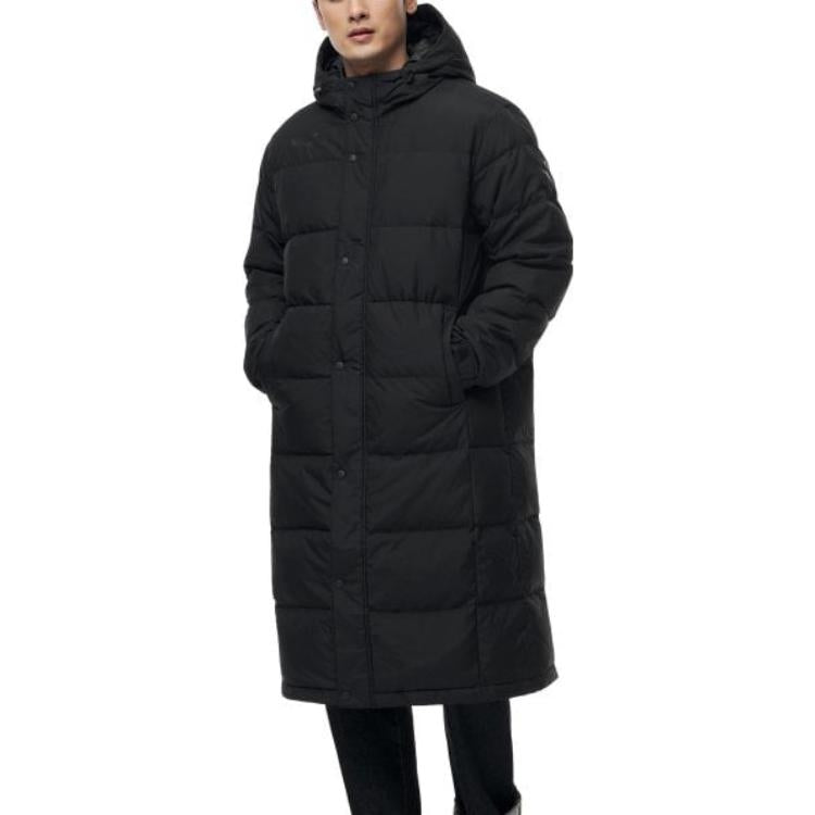 PUMA Long Down Jacket 'Black Grey' 932547-01
