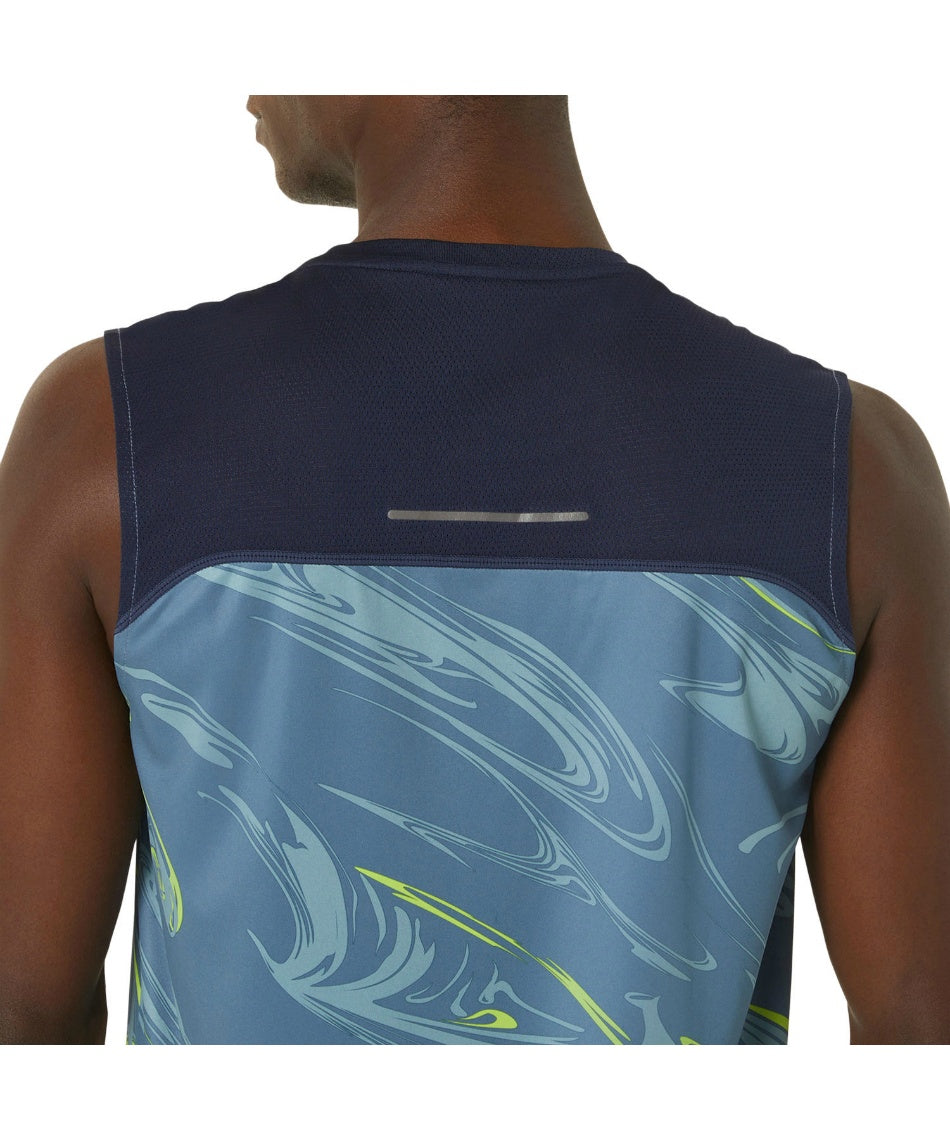ASICS Wear Graphic Vest 'Steel Blue' 2011C776-400