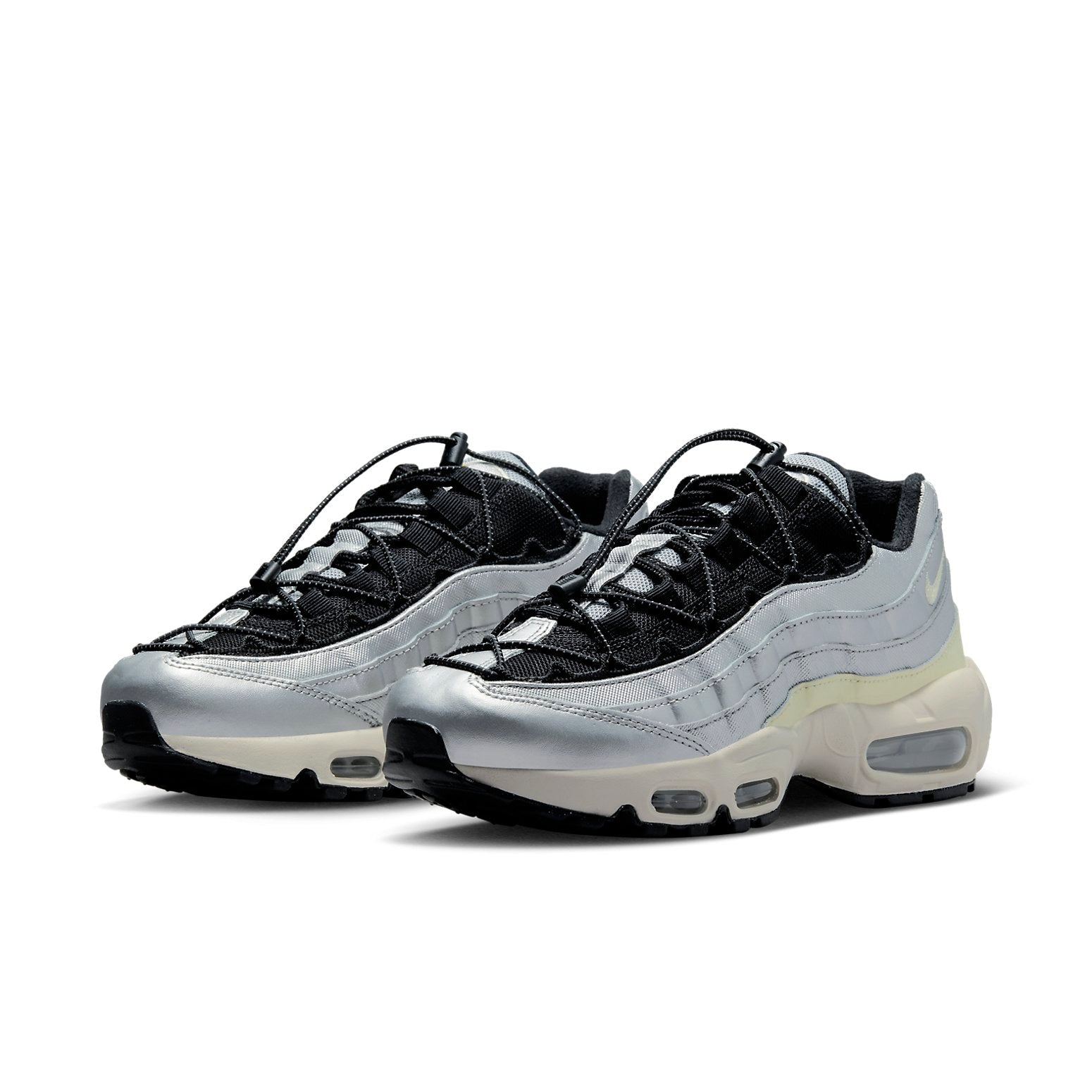 (WMNS) Nike Air Max 95 'Speed Lacing - Metallic Silver' FD0798-001