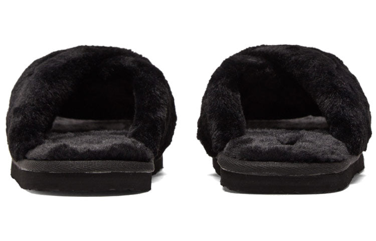 (WMNS) PUMA Fluff X Strap Slide 'Black' 384936-01