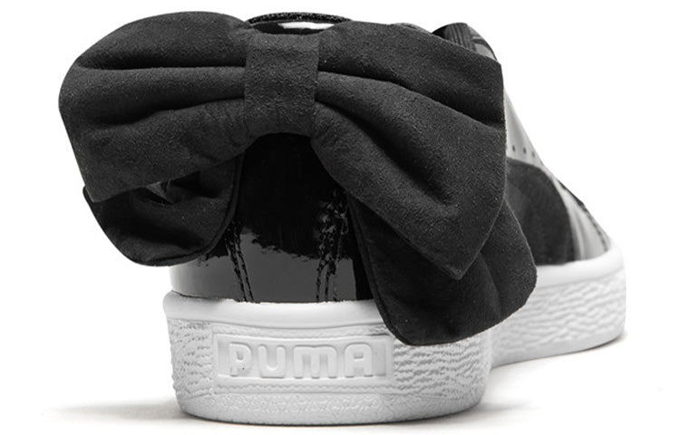 (WMNS) PUMA Basket Bow SB 'Black' 367353-01