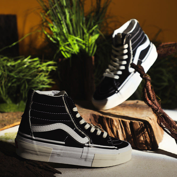 Vans SK8-Hi Reconstruct BLACKWHITE VN0005UK6BT