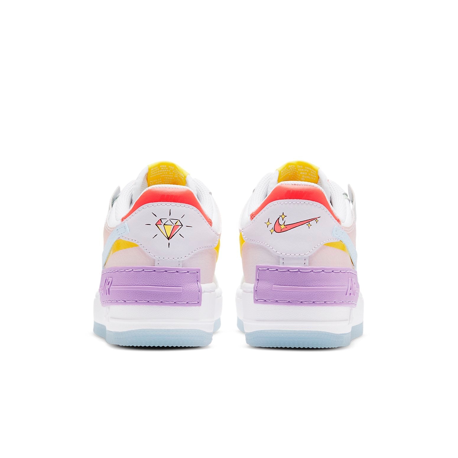 (WMNS) Nike Air Force 1 Shadow 'White Hydrogen Blue' CW2630-141