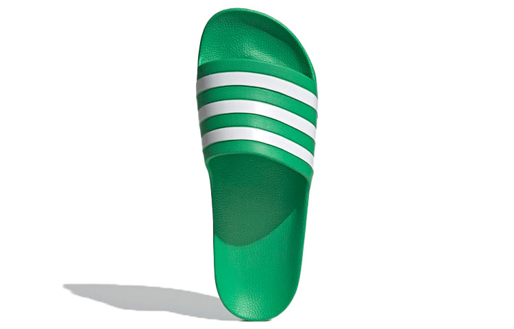adidas Adilette Aqua Slides 'Vivid Green' FY8048