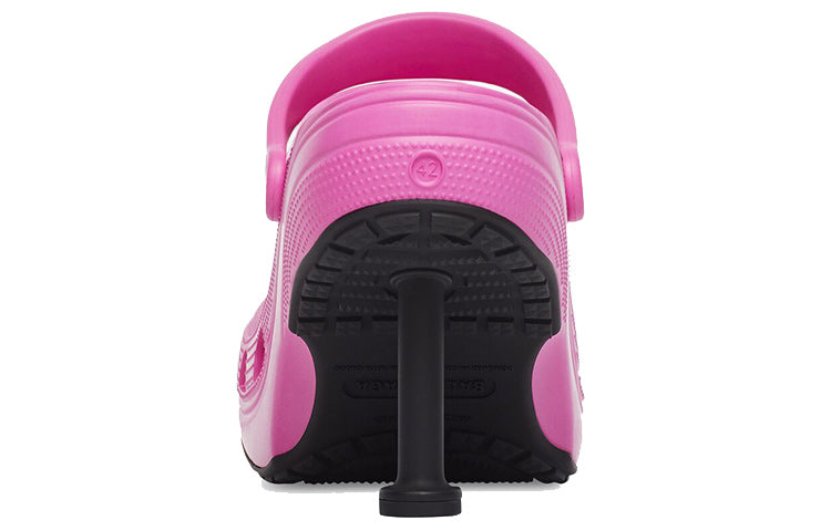 (WMNS) Balenciaga Madame 80MM x Crocs  'Pink' 677390W1S8E5300