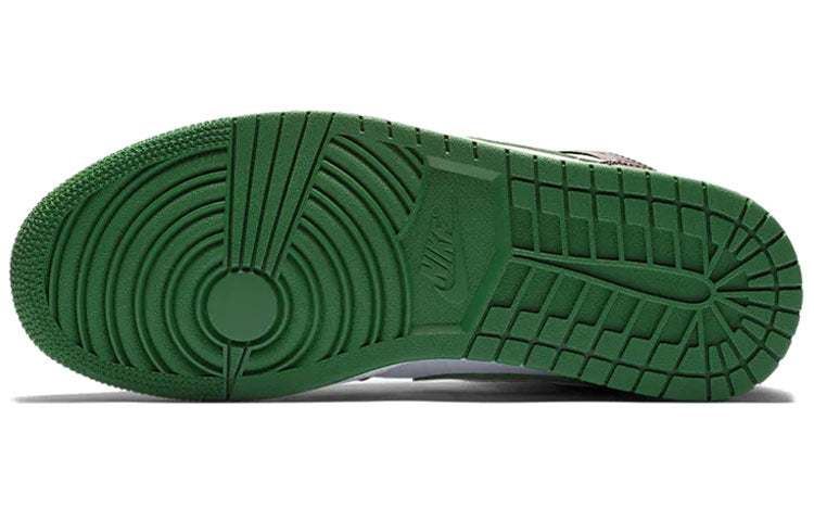 Air Jordan 1 Mid 'Green Toe' 554724-067