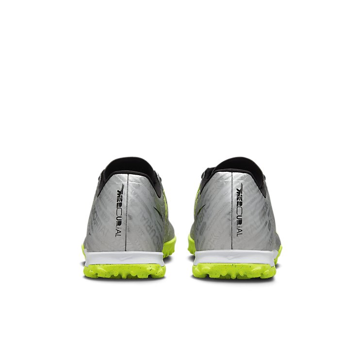 Nike Zoom Vapor 15 Academy TF Turf 'Metallic Silver Volt' FB8396-060