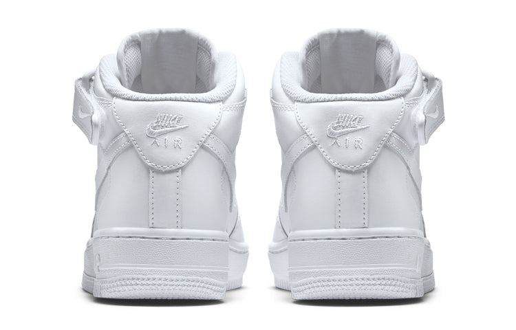(GS) Nike Air Force 1 Mid 'Triple White'  314195-113