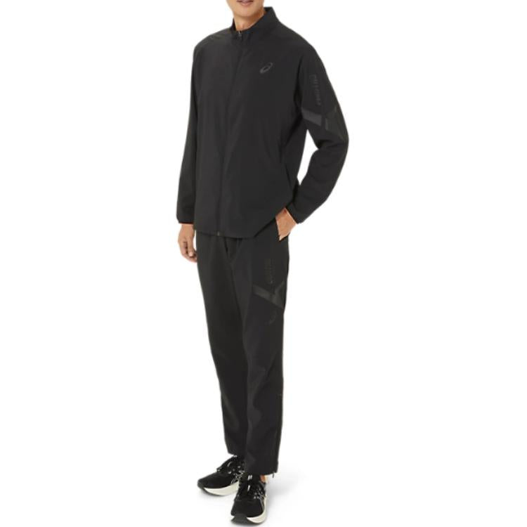 Asics A-I-M Cool Stretch Summer Woven Jacket 'Performance Black' 2031E542-001