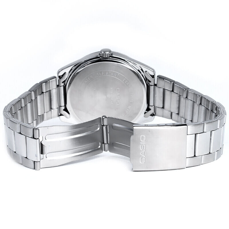 CASIO Quartz Limited Edition Unisex Mens Silver Analog MTP-1302D-1A2