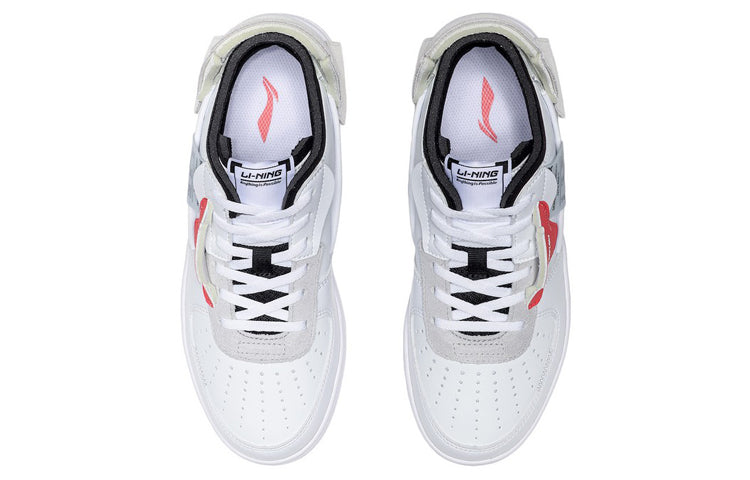 (WMNS) Li-Ning Counterflow 'White Black Red' AGCQ394-1