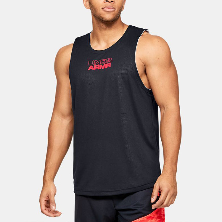 Under Armour Baseline Reversible Tank 'White Black' 1351288-014