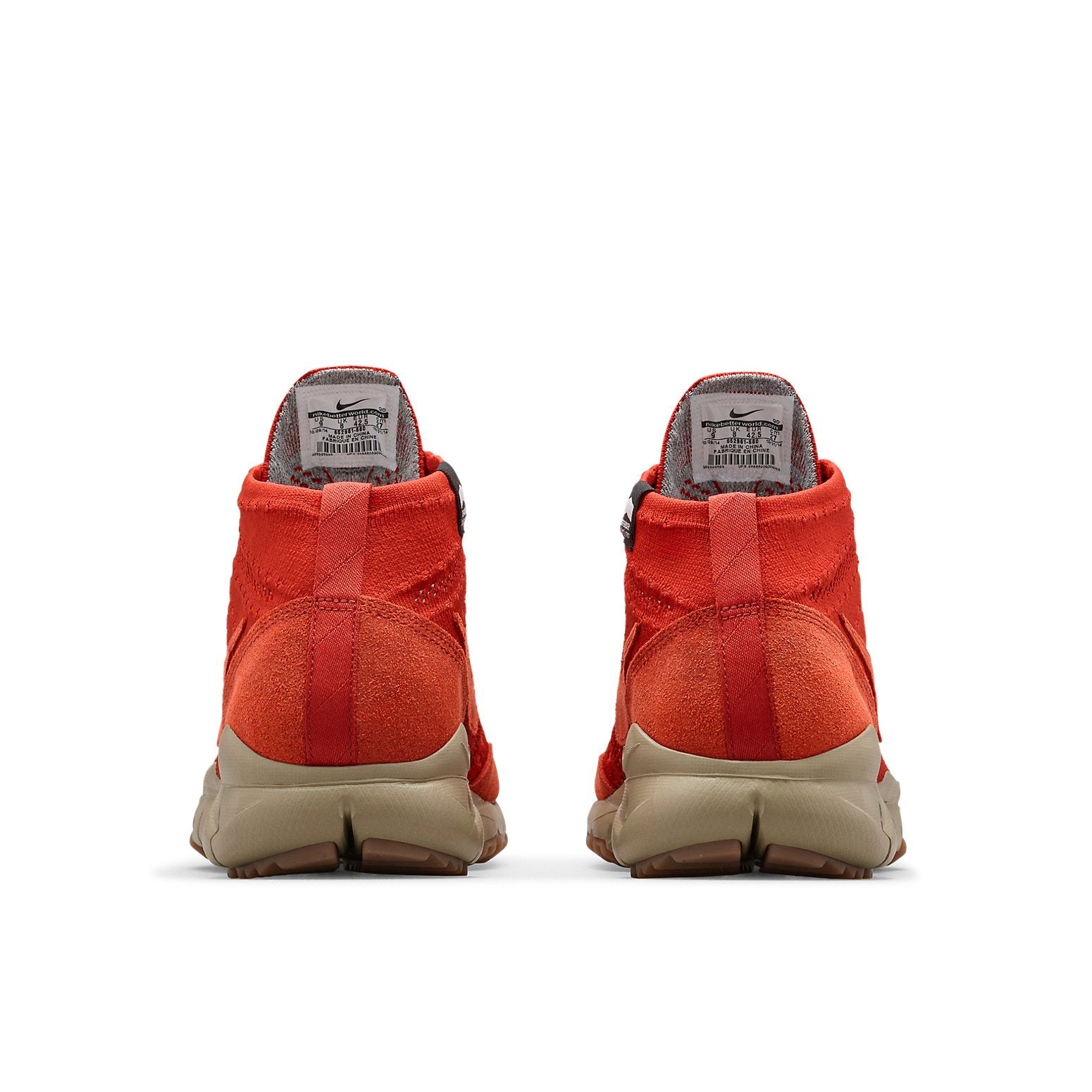 Nike Flyknit Trainer Chukka SFB 'Cinnabar' 652961-660