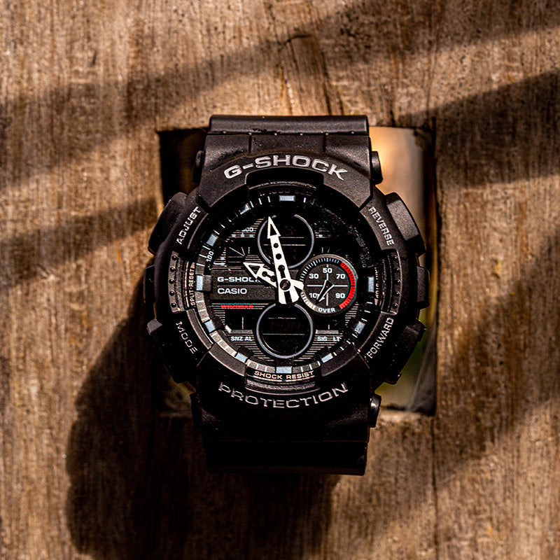 CASIO G-Shock Analog-Digital 'Black' GA-140-1A1