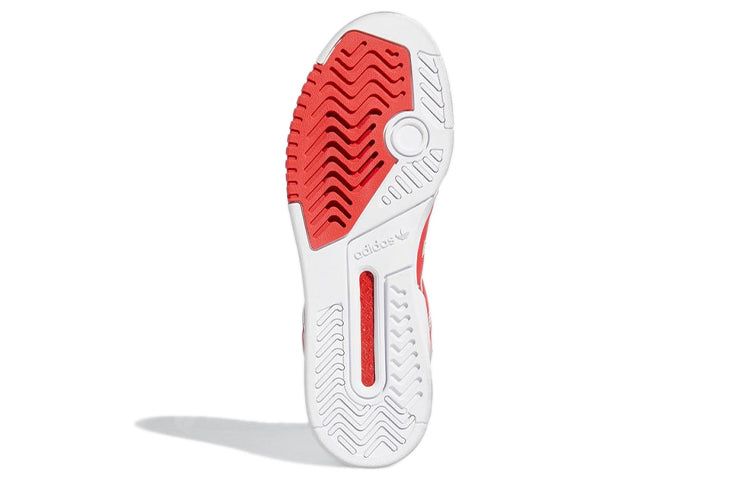 adidas originals Drop Step 'White Red' EF7138