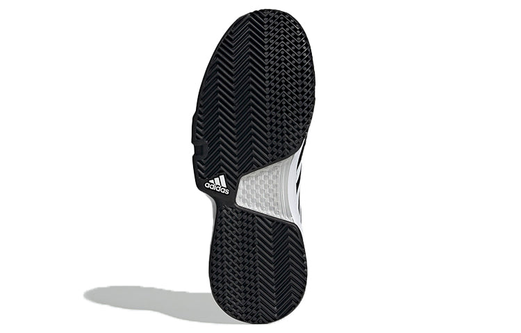 (WMNS) adidas Courtjam Bounce 'Black White' EG1139