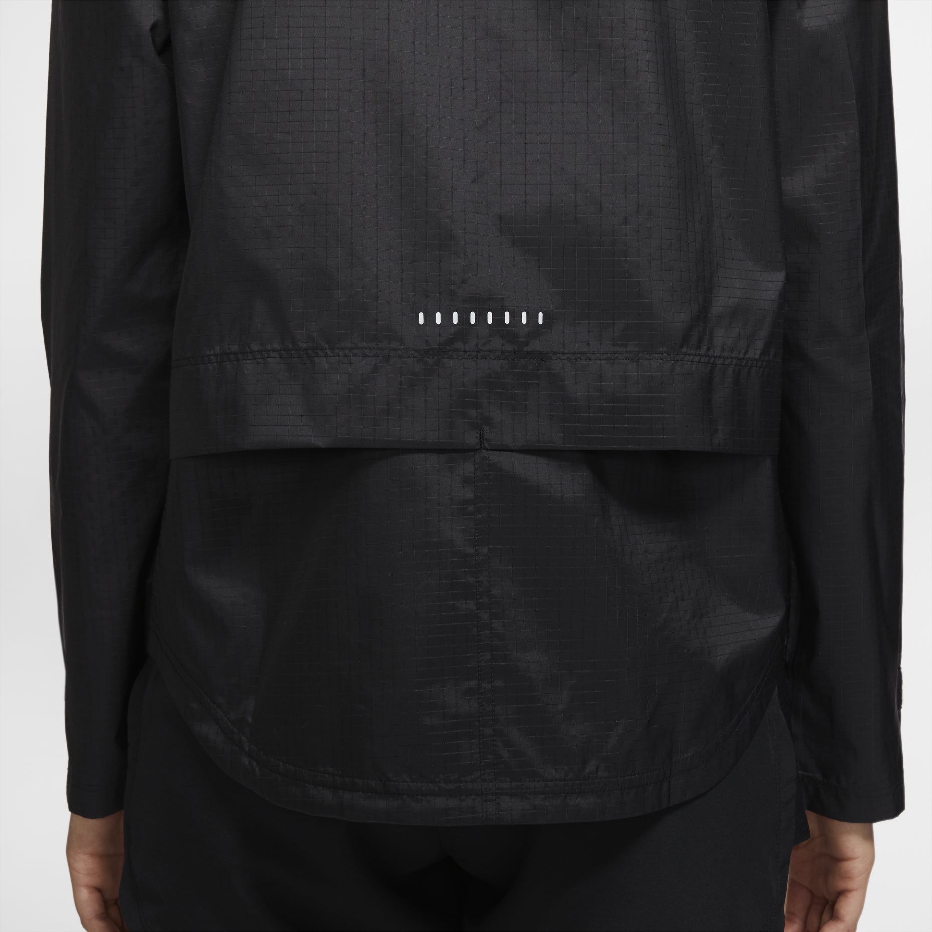 (WMNS) Nike Jacket Running Sports Hooded Jacket Black CU3218-010