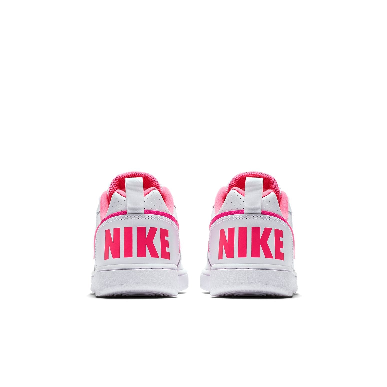 (GS) Nike Court Borough Low 'White Pink Blast' 845104-100