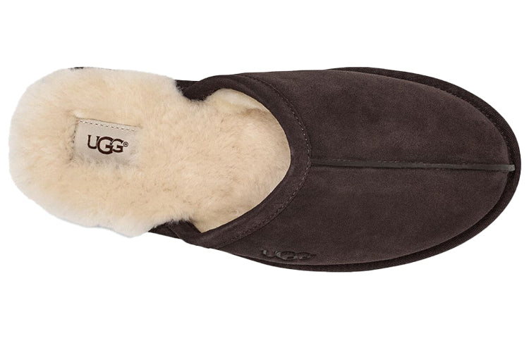 UGG Scuff Slipper Fleece Lined Shoe Brown 1101111-ESP