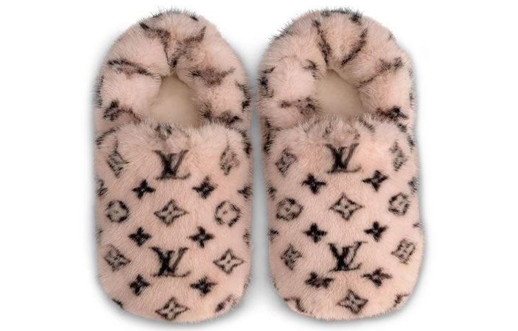 (WMNS) LOUIS VUITTON Dreamy Flat shoes 'Pink Monogram' 1A5SZY
