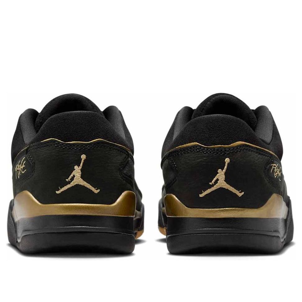 Air Jordan Flight 'Court Black Metallic Gold' HF3255-070