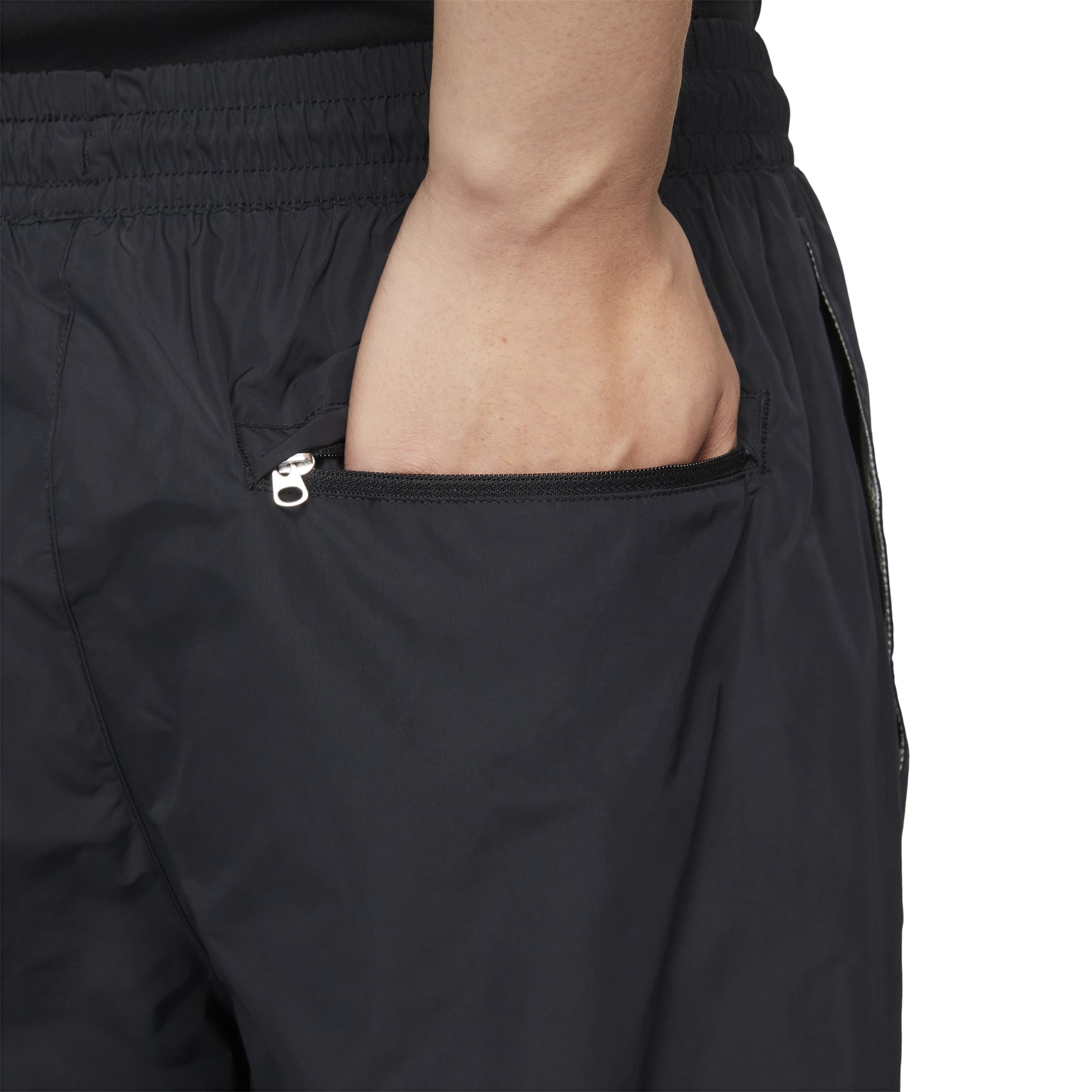 Nike Swoosh Woven Pants Asia Sizing 'Black' FB7881-010