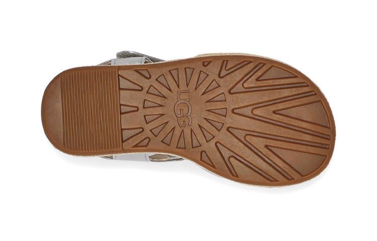 (TD) UGG Emmery Sandal 'Silver Metallic' 1118574T-SLVM