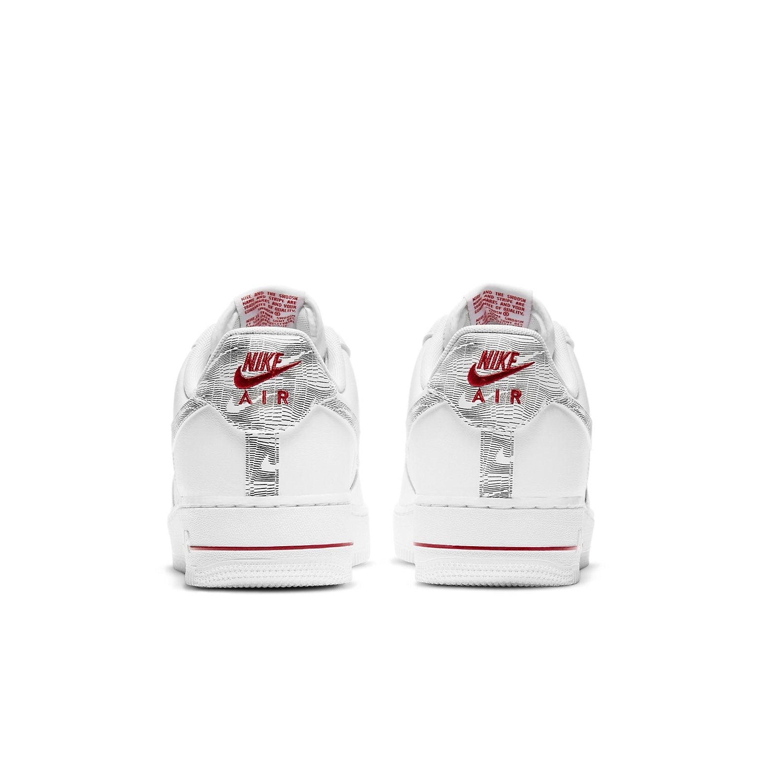 Nike Air Force 1 Low 'Topography Pack - White University Red' DH3941-100