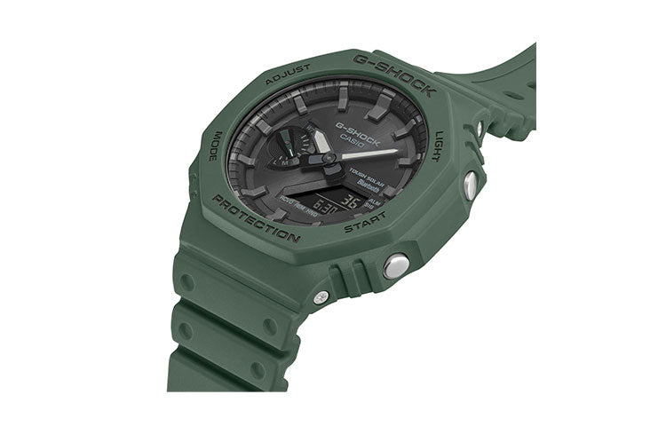 CASIO G-Shock Analog-Digital 'Green' GA-B2100-3APR