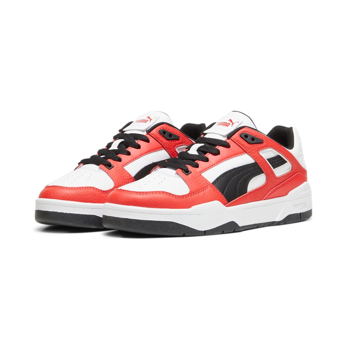 PUMA Slipstream Leather 'White Black Red' 387544-25
