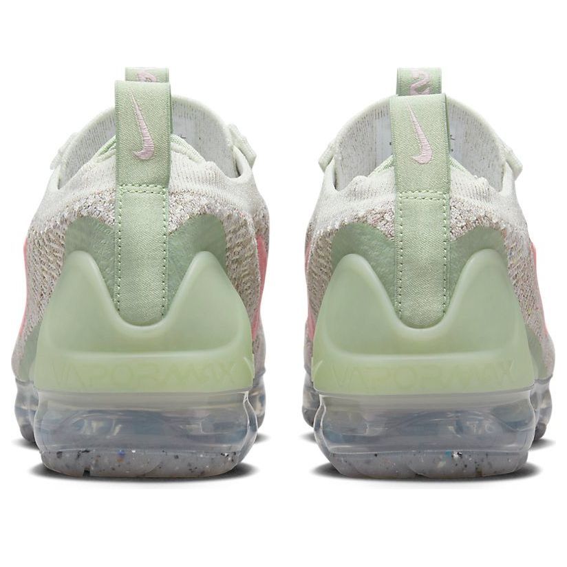 (GS) Nike Air VaporMax 2021 Flyknit 'Sail Honeydew 'Graygreen Pink' DB1550-103