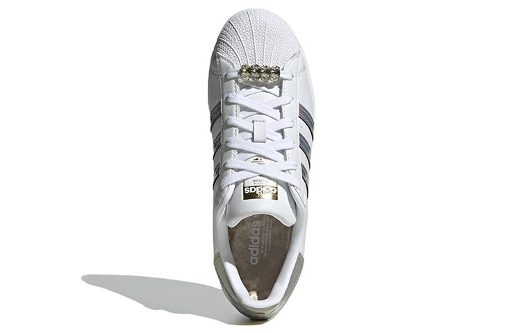 (WMNS) adidas originals Superstar 'White Iridescent' GY9572