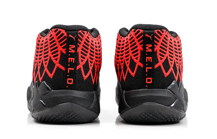 PUMA MB.01 LaMelo Ball 'Black Red Blast' 376443-08