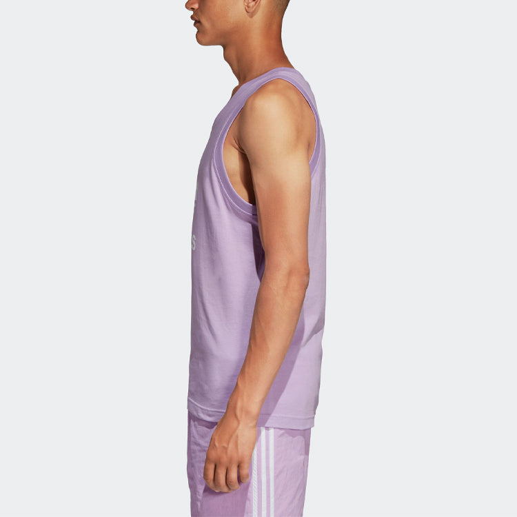 adidas originals Large Logo Sleeveless Vest Purple DV1507
