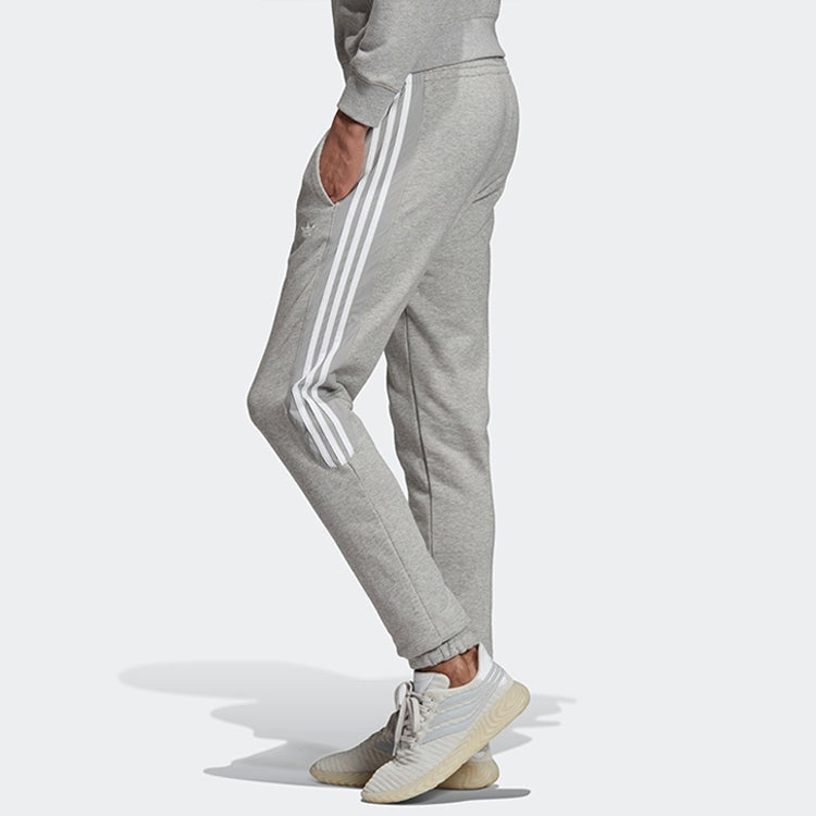 adidas originals Radkin Sweat Pants Cozy Bundle Feet Sports Long Pants Gray DU8138