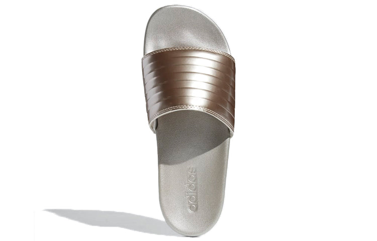(WMNS) adidas Adilette Comfort Slide 'Champagne Metallic' FY7898