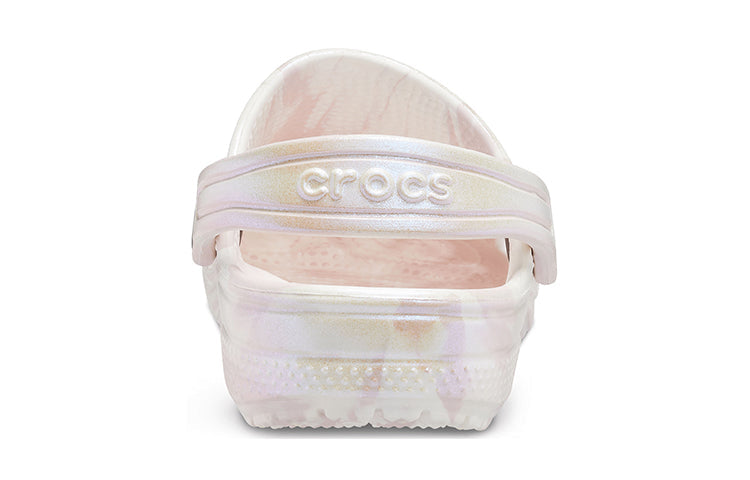 (GS) Crocs Classic Clogs 'Marble White Pink' 207364-6PS