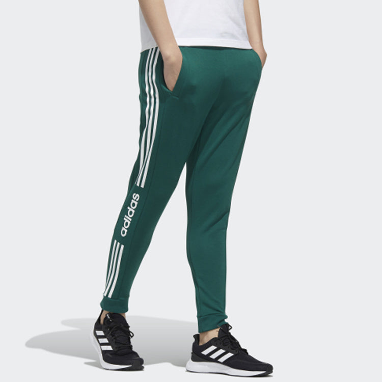 adidas neo M Esntl 3S Tp2 Sports Pants Green FP7486