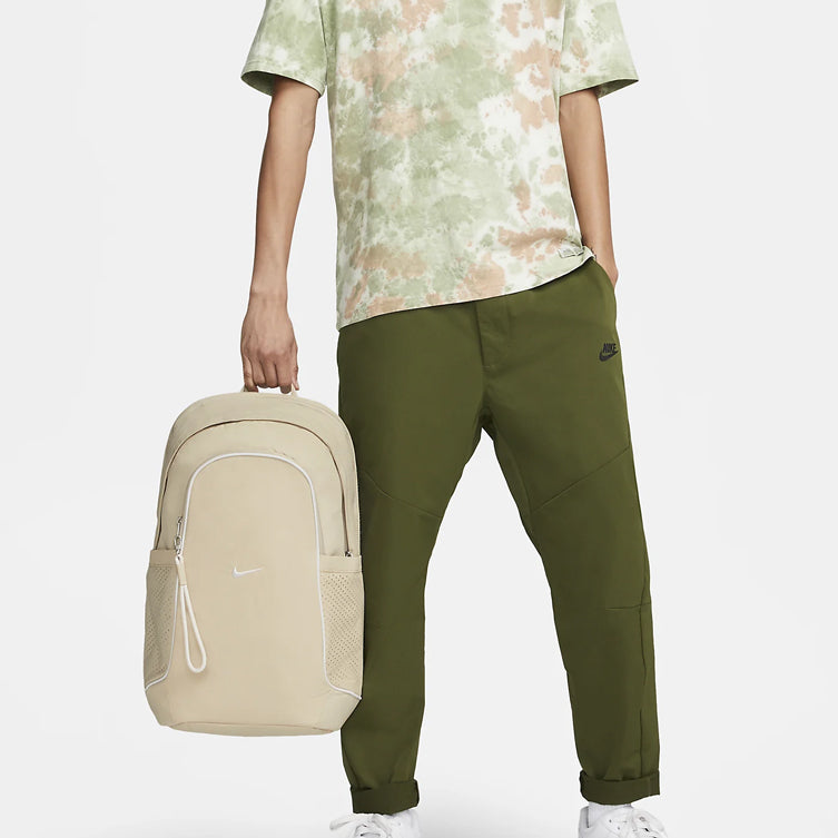 Nike Sportswear Essentials Series Large Capacity Durable Laptop Bag Creamy White Backpack Creamwhite DJ9789-206