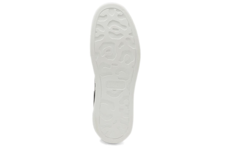 Alexander McQueen Leather Deck Plimsoll 'Navy Blue' 667817WIABK4472