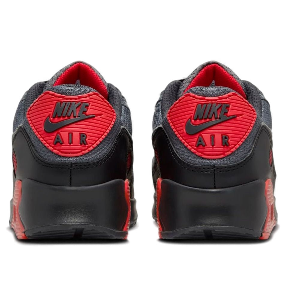 Nike Air Max 90 'Smoke Grey Fire Red' DM0029-007